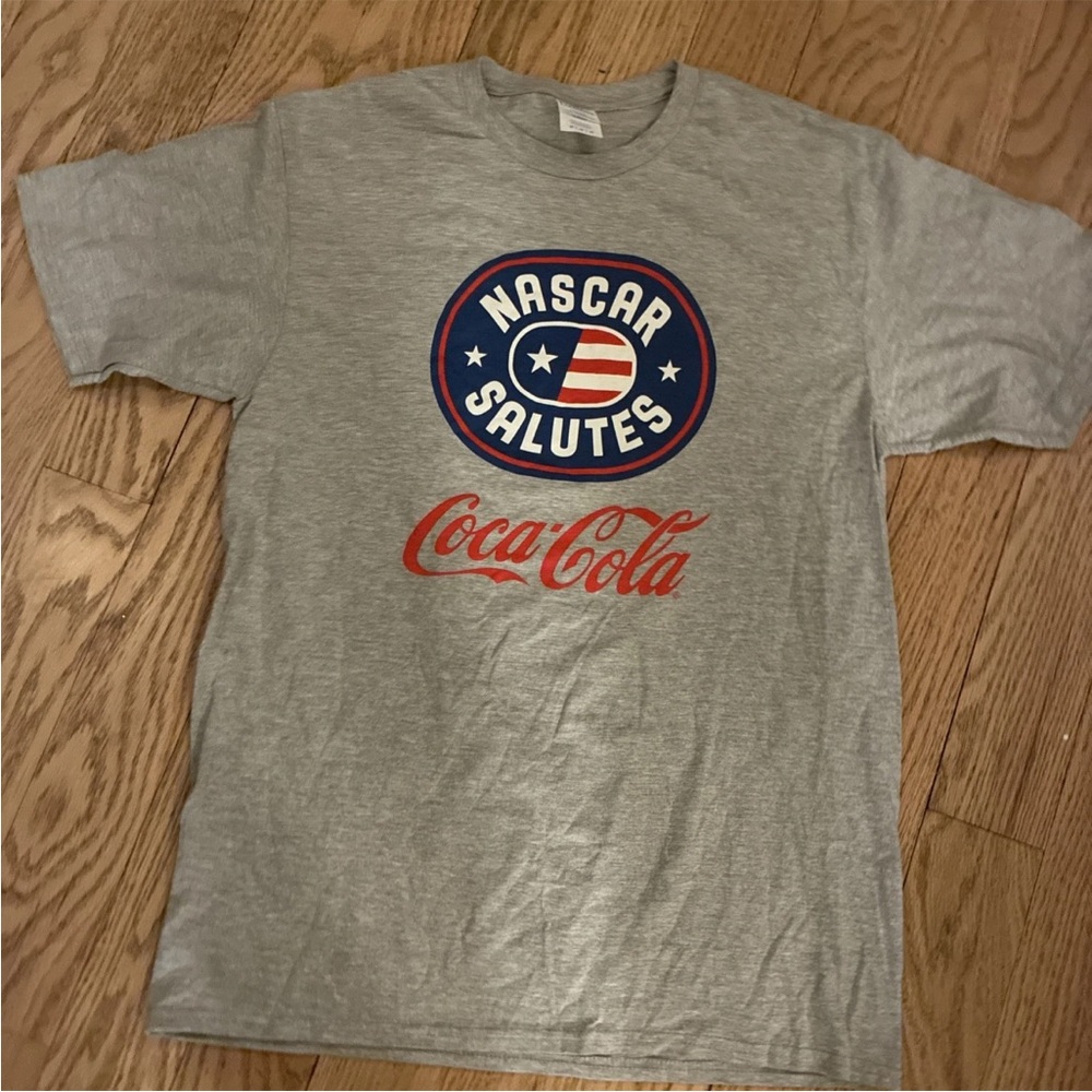 Coca Cola NASCAR Salutes Gray Tee